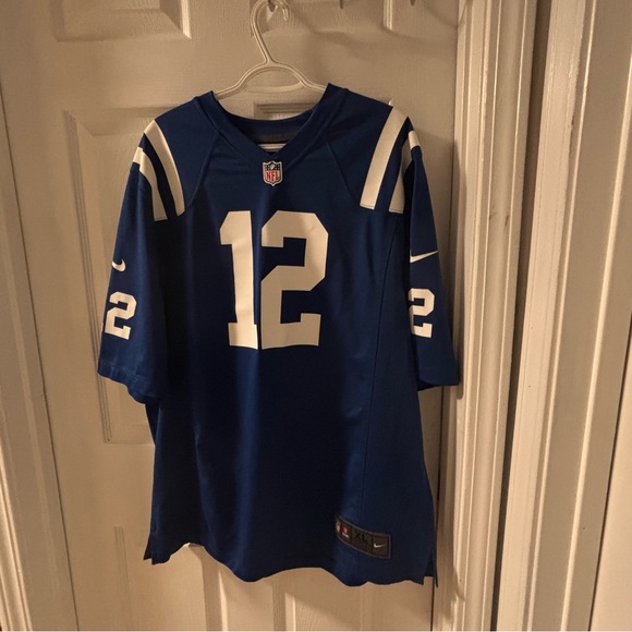 Nike Other - Indianapolis Colts Andrew Luck Nike On Field Jersey Blue XL #12 NEW NFL